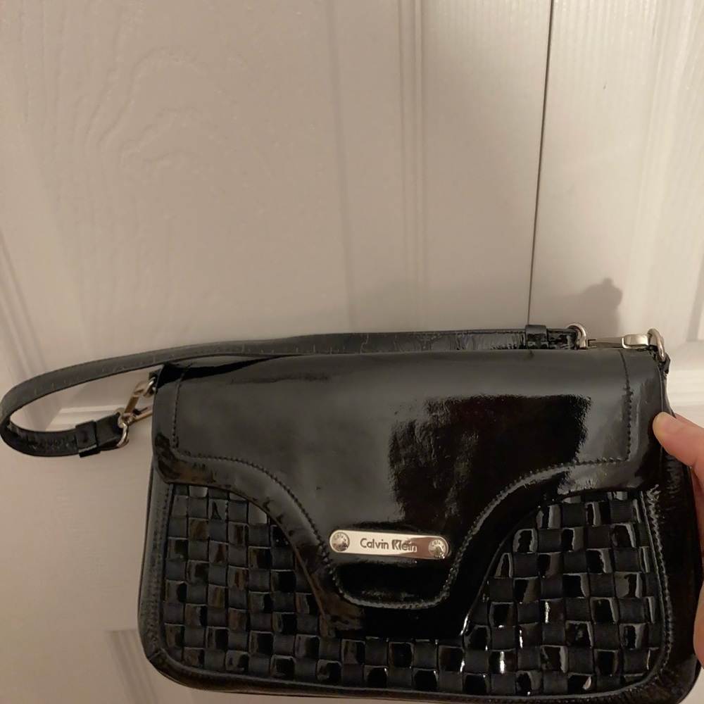 Calvin Klein mini checkered purse